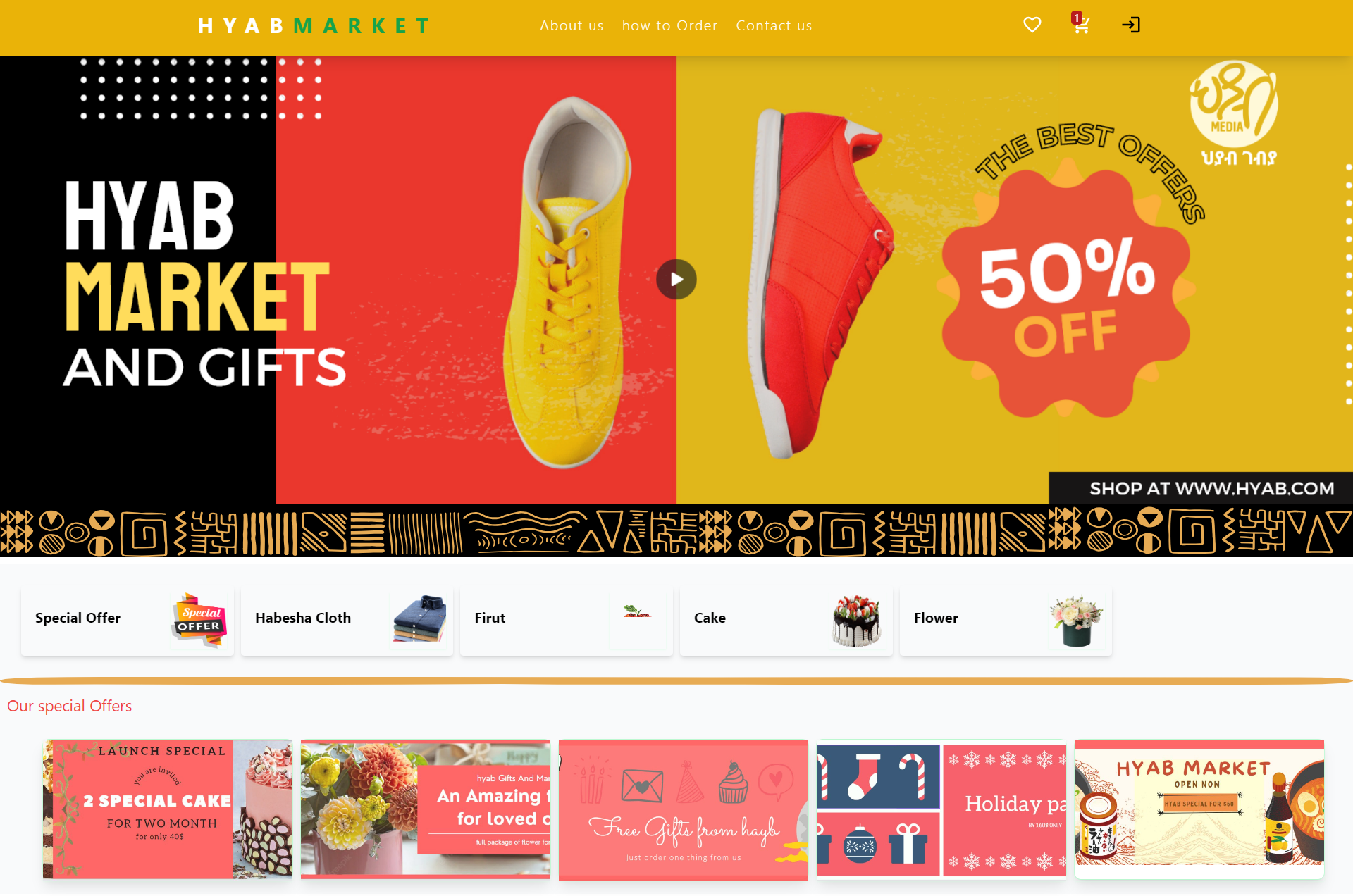 An image of the Hyab Market project.